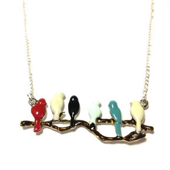 Jewelry - Birds on a branch Necklace
